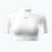 Koszulka treningowa damska Under Armour HeatGear Crop Mock white/halo gray