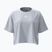 Koszulka treningowa damska Under Armour Rival Boxy Tee Solid distant gray medium heather/white
