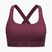 Biustonosz treningowy Under Armour Crossback Mid claret/ox blood