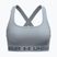 Biustonosz treningowy Under Armour Crossback Mid blue fog/downpour gray