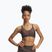 Biustonosz treningowy Under Armour Crossback Low peppercorn/kona brown