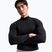 Longsleeve treningowy męski Under Armour Coldgear Elite Comp Mock ultimate black/ultimate black/reflective
