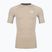 Koszulka treningowa męska Under Armour HG Armour Comp timberwolf taupe/white