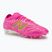 Buty piłkarskie New Balance Tekela Pro Low V5 FG pink heat/metallic gold/pink satin