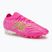 Buty piłkarskie New Balance Tekela Team Low V5 FG pink heat/metallic gold/pink satin