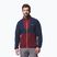 Bluza męska Columbia Sequoia Grove FZ Fleece rich wine/collegiate navy