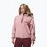 Bluza polarowa damska Columbia Helvetia II Cropped Half Snap Fleece eraser pink/fig/rich wine