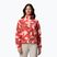 Bluza polarowa damska Columbia Helvetia II Printed Cropped Half Snap poppy red/sunscape