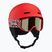 Kask narciarski dziecięcy Salomon Player Combo + Gogle XV Jr cherry tomato/red silver mirror