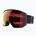 Gogle narciarskie Salomon Radium Pro Outline Sigma Photo S1-S3 black/sigma photo poppy red