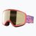 Gogle narciarskie dziecięce Salomon Lumi Acces Jr S2 sun kissed coral/flash gold