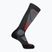Skarpety narciarskie Salomon S/Pro Anthracite/Medium Grey/Fiery Red