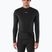 Longsleeve do biegania męski Salomon Sense Merino Tee LS deep black