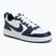 Buty dziecięce Nike Court Borough Low Next Bloom white/white/midnight navy
