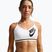 Biustonosz treningowy Nike Indy Light Support white/black