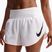 Spodenki do biegania damskie Nike Tempo Swoosh Dri-Fit Mid-Rise Brief-Lined white/orange pulse/black