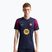 Koszulka piłkarska męska Nike FC Barcelona Strike Soccer Dri-Fit blackened blue/noble red/mineral yellow