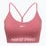 Biustonosz treningowy Nike Pro Seamless Light Support peony/white