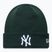 Czapka zimowa New Era League Essential New York Yankees dark green/white