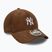 Czapka z daszkiem New Era Cord 9Forty Mcrown New York Yankees dark auburn/dark autumn