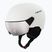 Kask narciarski dziecięcy HEAD Yuki Visor Jr marshmallow/silver/red