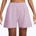 Spodenki treningowe damskie Nike 24.7 ImpossiblySoft bleached lilac/platinum violet