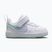 Buty dziecięce Nike Court Borough Low white/football grey/arctic green