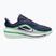 Buty do biegania dziecięce Nike Winflo 12 midnight navy/green spark/summit white