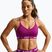 Biustonosz treningowy damski Nike Dri-Fit Indy Light Support true berry