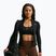 Legginsy damskie Nike One High Waisted Flared cacao wow/white