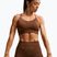 Biustonosz treningowy damski Nike Pro Seamless Light Support Sports Bra cacao wow