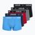 Bokserki męskie Nike Jordan Cotton Trunk 5pk gym red/black