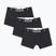Bokserki męskie Nike Jordan Flight Cotton Trunk 3pk black