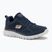 Buty męskie SKECHERS Burns Agoura navy/orange