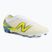 Buty piłkarskie dziecięce New Balance Furon Team V9 FG white/alkaline green