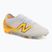 Buty piłkarskie dziecięce New Balance Furon Team V9 FG fresh air/satsuma orange