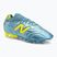 Buty piłkarskie New Balance Tekela Team Low V5 FG metallic blue/alkaline green/team navy