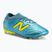 Buty piłkarskie dziecięce New Balance Tekela Team V5 FG metallic blue/alkaline green