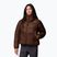 Kurtka hybrydowa damska Columbia Leadbetter Point II Sherpa Hybrid tobacco