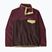 Bluza polarowa damska Patagonia Lightweight Synchilla Snap-T Pullover den brown