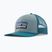 Czapka z daszkiem Patagonia P-6 Logo Trucker Hat blue sage