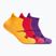 Skarpety HOKA No-Show Run Sock 3-pack egg yolk/cerise/virtual violet