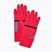 Rękawiczki do biegania HOKA Coldsnap Fleece Gloves cerise