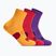 Skarpety HOKA Quarter Run Sock 3-Pack egg yolk/cerise/virtual violet