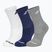 Skarpety Babolat 3 pary white/estate blue/grey