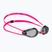 Okulary do pływania arena Tracks white/smoke/fuchsia