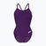 Strój pływacki jednoczęściowy damski Arena Team Light Drop Solid plum/white