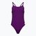 Strój pływacki jednoczęściowy damski arena Team Swimsuit Challenge Solid plum/white