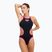Strój pływacki jednoczęściowy damski arena One Biglogo One Piece black/fluo pink