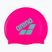 Czepek pływacki arena Big Logo shocking pink/water